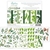 Picture of Mintay Papers Die-Cut Book Βιβλίο Σχεδίων για Κοπή 6''x8" - Greenery Book 