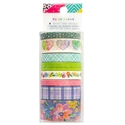 Picture of American Crafts Paige Evans Washi Tape Διακοσμητική Ταινία - Blooming Wild, 8τεμ.