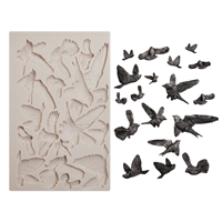 Picture of Finnabair Imaginarium Decor Moulds 5" x 8" - Flocking Birds