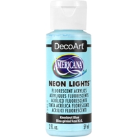 Picture of DecoArt Americana Acrylic Paint Neon Lights 2oz - Knockout Blue