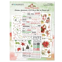 Εικόνα του 49 & Market Christmas Spectacular Φύλλα Μεταφοράς Εικόνας Rub-Ons 6"x8" - Classic, 6τεμ