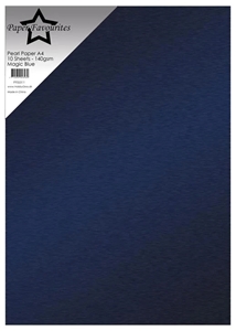 Picture of Paper Favourites Double-Sided Pearl Paper Περλέ Χαρτί Διπλής 'Οψης A4 - Magic Blue, 10pcs