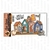 Picture of Art Impressions Critter Cubbies Clear Stamps & Die Cuts set Σετ Διάφανες Σφραγίδες & Μήτρες Κοπής - Dog House Cubbies, 22τεμ 