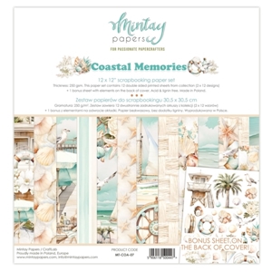 Picture of Mintay Papers Συλλογή Scrapbooking Διπλής Όψης 12'' x 12'' - Coastal Memories