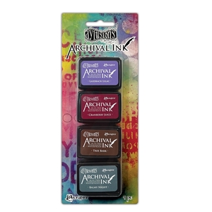 Picture of Ranger Archival Dylusions Mini Ink Pads Μελάνια - Kit 4, 4τεμ.