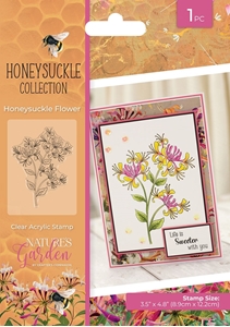 Picture of Crafter's Companion Διάφανη Σφραγίδα - Nature's Garden - Honeysuckle, Honeysuckle Flower
