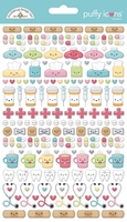 Εικόνα του Doodlebug Design Puffy Αυτοκόλλητα - Happy Healing, Icons, 181τεμ.