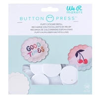 Εικόνα του We R Memory Keepers Button Press Puffy Sticker Refill - Κιτ για Κατασκευή Puffy Αυτοκόλλητων, 30τεμ.