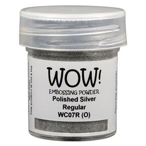 Picture of WOW Embossing Powder Σκόνη για Ανάγλυφα - Polished Silver, Regular