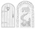 Picture of Crafter's Companion Clear Stamp & Die Set - Country Lane, Garden Getaway, 5pcs