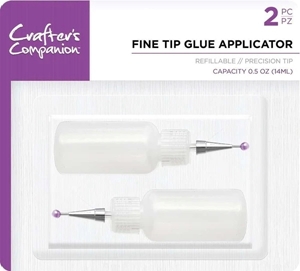 Picture of Crafter's Companion Fine Tip Glue Applicator - Απλικατέρ Κόλλας με Μεταλλικό Στόμιο Λεπτής Ροής 14ml, 2τεμ.