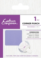 Εικόνα του Crafter's Companion Corner Punch Rounded 3-in-1 - Γωνιακός Κόπτης 3 Σε 1 Για Στρογγυλεμένες 'Ακρες