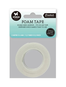 Picture of Studio Light Double-Sided Foam Tape Διαστατική Ταινία Διπλής Όψης - 0.5mm x 6mm x 2m