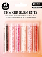 Εικόνα του Studio Light Shaker Elements Διακοσμητικά Στοιχεία - Hearts & Elements, 6τεμ.