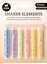 Picture of Studio Light Clay Shaker Elements - Butterfly Elements, 6pcs