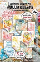 Εικόνα του Aall and Create Design Paper Χαρτιά Scrapbooking Διπλής Όψης A5 - Nr.6 Colourful Cascade 