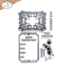 Picture of Elizabeth Craft Designs Clear Stamps - Remember Moments, Classic ATC Stamps, 6pcs