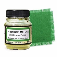 Εικόνα του Jacquard Procion MX Fiber Reactive Cold Water Dye Βαφή για Ύφασμα - Emerald Green
