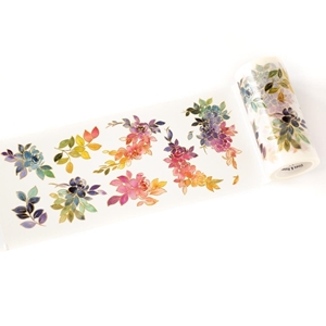 Picture of Pinkfresh Studio Foiled Washi Tape Διακοσμητική Ταινία 10cm x 10m - Vines & Roses