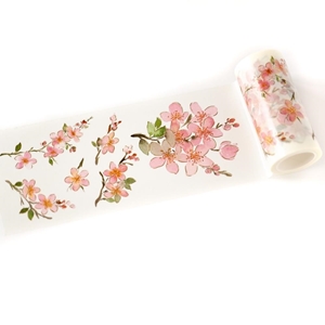 Picture of Pinkfresh Studio Foiled Washi Tape Διακοσμητική Ταινία 4" x 10m - Sakura