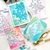 Picture of Pinkfresh Studio Stencil 4.25" x 5.25" - Overlapping Geometrics Layering, 6pcs