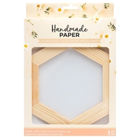 Εικόνα του American Crafts Handmade Paper Mold And Deckle Kit - Καλούπι Κατασκευής Χειροποίητου Χαρτιού - Hexagon