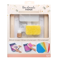 Εικόνα του American Crafts Handmade Paper Stationery Kit - Κιτ Κατασκευής Χειροποίητου Χαρτιού, 12τεμ.