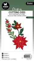 Εικόνα του Studio Light Christmas Essentials Μεταλλικές Μήτρες Κοπής - Poinsettia, 8τεμ.