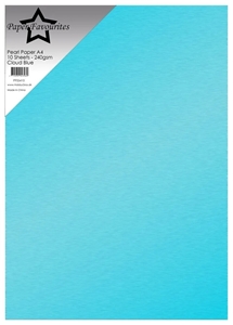 Picture of Paper Favourites Double-Sided Pearl Paper Περλέ Χαρτί Διπλής 'Οψης A4 - Cloud Blue, 10τεμ.