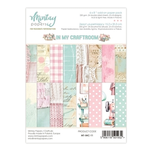 Picture of Mintay Papers Add-On Μπλοκ Scrapbooking Διπλής Όψης 6'' X 8" - In My Craftroom