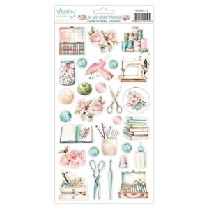 Picture of Mintay Papers Paper Stickers - In My Craftroom, Elements, 28pcs