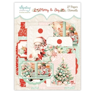 Picture of Mintay Papers Paper Elements - Merry & Joy, 27pcs