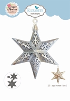 Εικόνα του Elizabeth Craft Designs Μεταλλικές Μήτρες Κοπής - Joyous Christmas, Ornament Stars 2, 3τεμ.