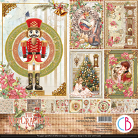 Εικόνα του Ciao Bella Μπλοκ Scrapbooking Διπλής Όψεως 12” x 12” - The Nutcracker