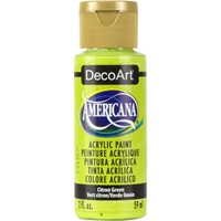 Picture of DecoArt Americana Acrylic Paint 2oz - Citron Green