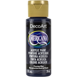 Picture of DecoArt Americana Acrylic Paint 2oz -  Prussian Blue