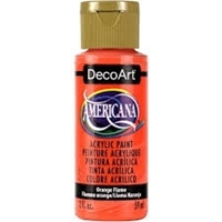 Picture of DecoArt Americana Acrylic Paint 2oz - Orange Flame