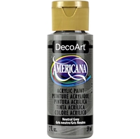 Picture of DecoArt Americana Acrylic Paint 2oz -  Neutral Grey