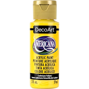 Picture of DecoArt Americana Acrylic Paint 2oz -  Cadmium Yellow