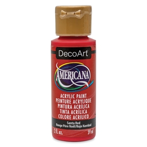 Picture of DecoArt Americana Acrylic Paint 2oz -  Santa Red