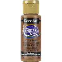 Picture of Americana Acrylic Paint 2oz -  Raw Sienna