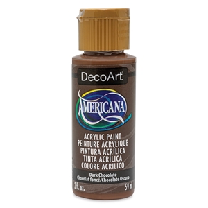 Picture of DecoArt Americana Acrylic Paint 2oz -  Dark Chocolate