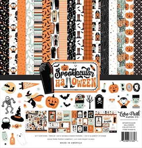 Picture of Echo Park Συλλογή Χαρτιών Scrapbooking Διπλής Όψης 12'' x 12'' - Spooktacular Halloween