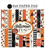 Picture of Carta Bella Double-Sided Paper Pad 6'' x 6'' - Halloween Fun