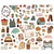 Picture of Simple Stories Bits & Pieces - Cider & Donuts, 59pcs