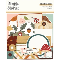 Εικόνα του Simple Stories Διακοσμητικά Εφήμερα Journal Bits & Pieces - Cider & Donuts, Journal Bits, 26τεμ.