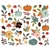 Picture of Simple Stories Bits & Pieces - Cider & Donuts, Floral Bits, 46pcs