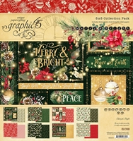 Picture of Graphic 45 Collection Pack 8" x 8" - Merry & Bright