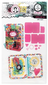 Picture of Studio Light Art By Marlene Signature Collection Cutting Dies - Nr 873 Journaling Fun, 11pcs