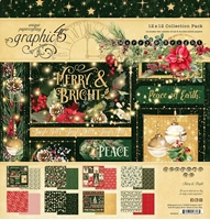 Εικόνα του Graphic 45 Συλλογή Scrapbooking Διπλής Όψης 12" x 12" - Merry & Bright